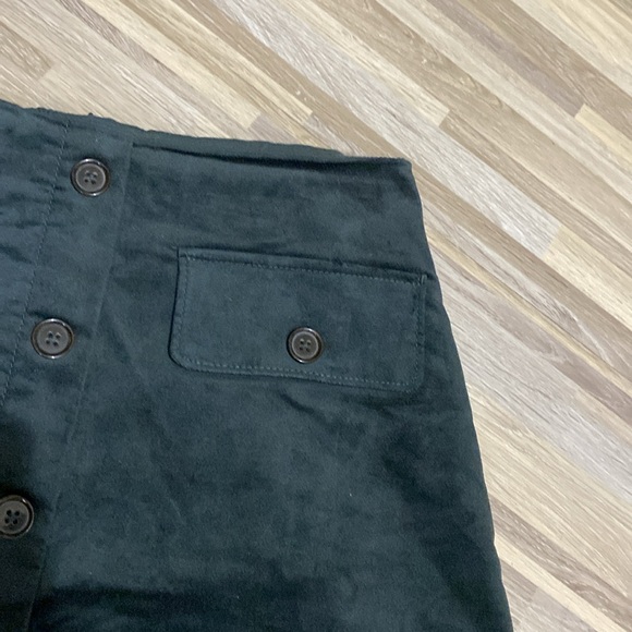 Banana Republic velvet button down mini skirt size women’s 2 - Picture 7 of 10
